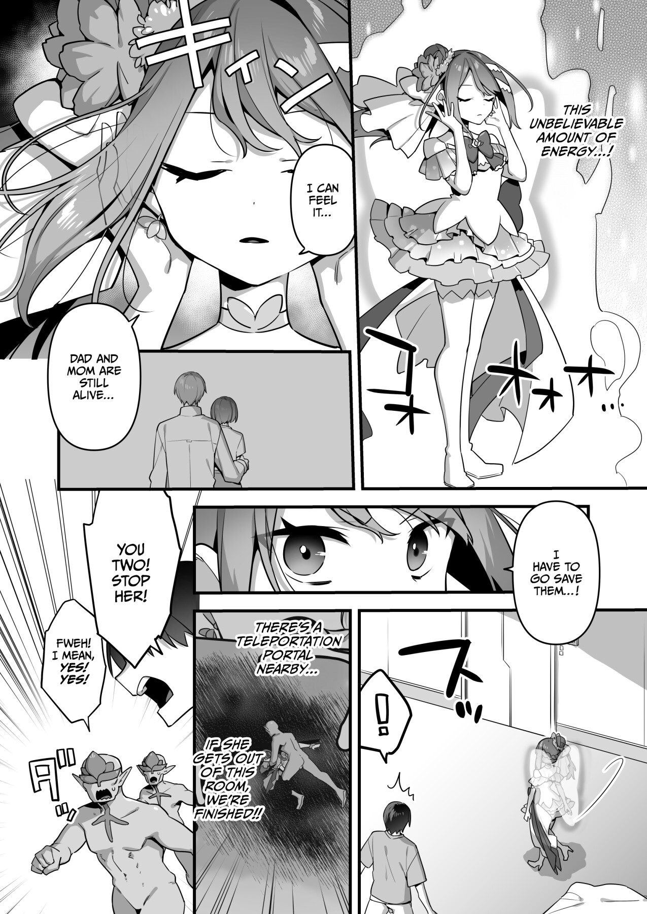 Hentai Manga Comic-Since I became a pawn of evil... I'll disgrace the magical girl 3-Read-18
